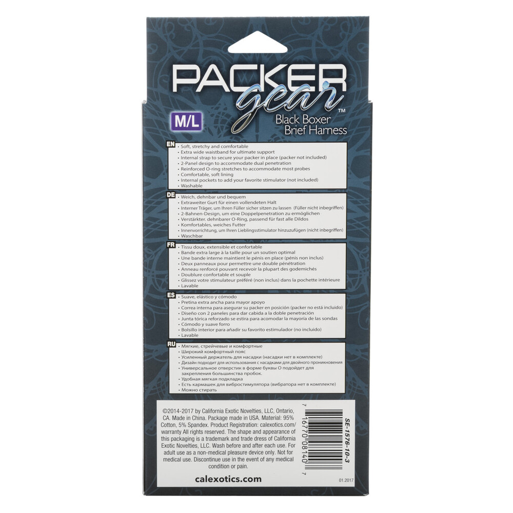 Packer Gear Boxer Harness Black Medium to Large - Image 4